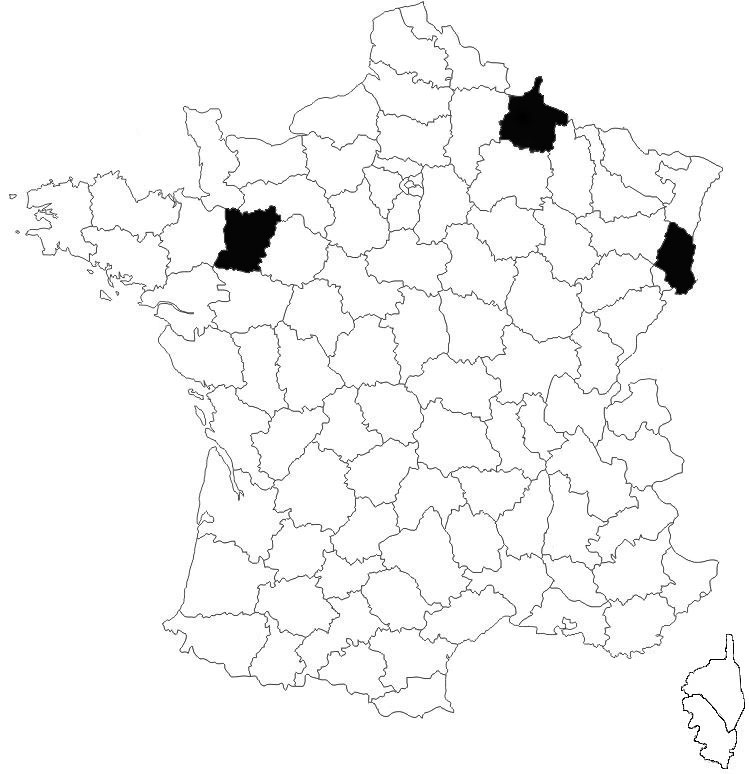 repartition Sibianor larae